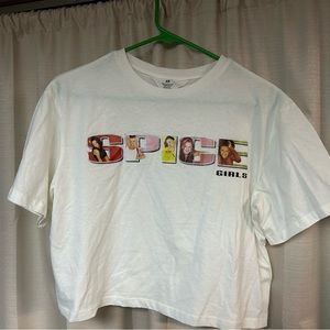 Spice Girls crop top tshirt